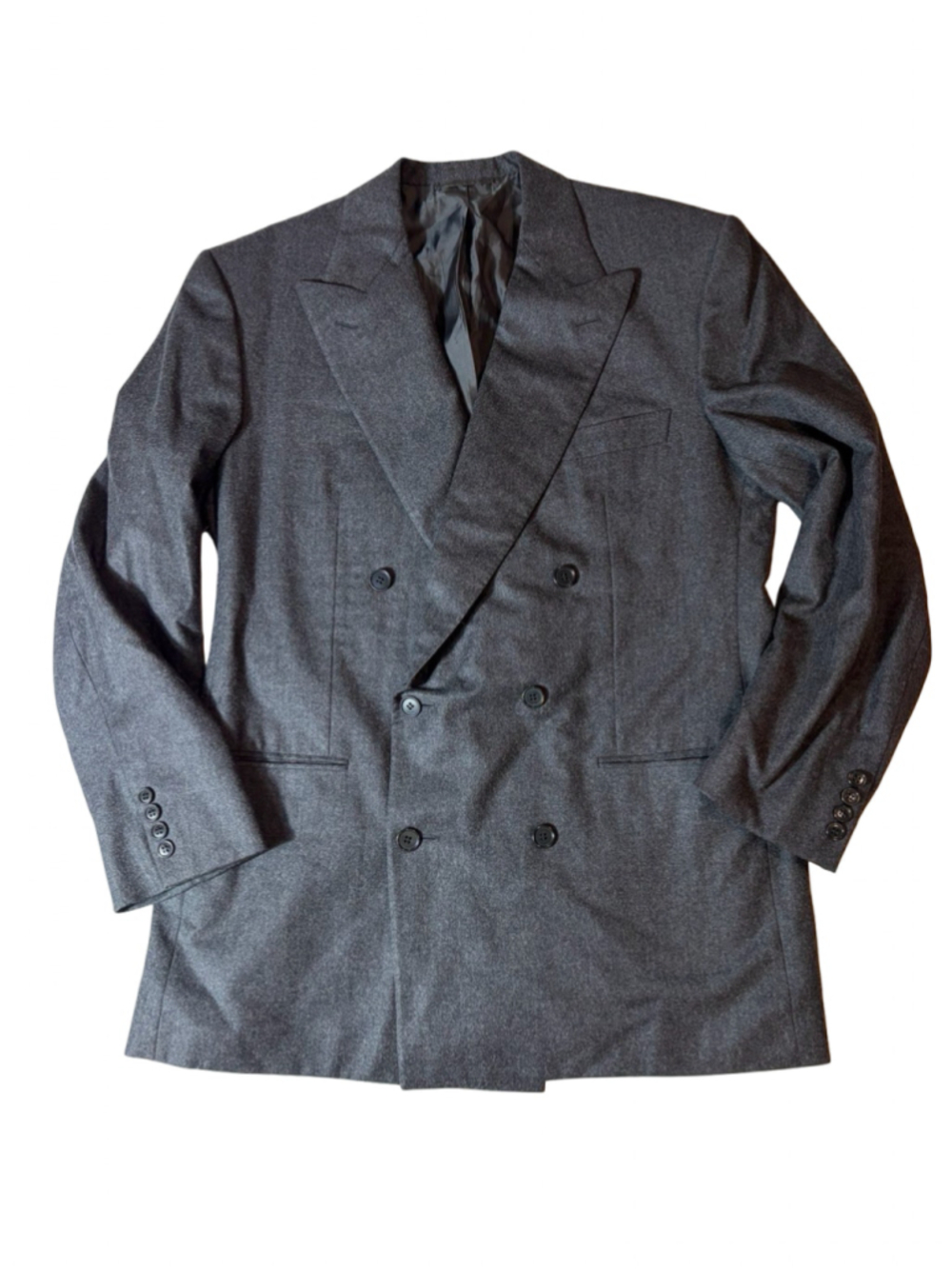 Luciano Barbera Collezione Sartoriale Men’s Wool Double Breasted Blazer 40R